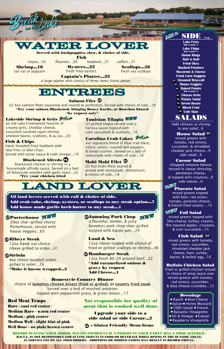 Break On The Lake Menu-2
