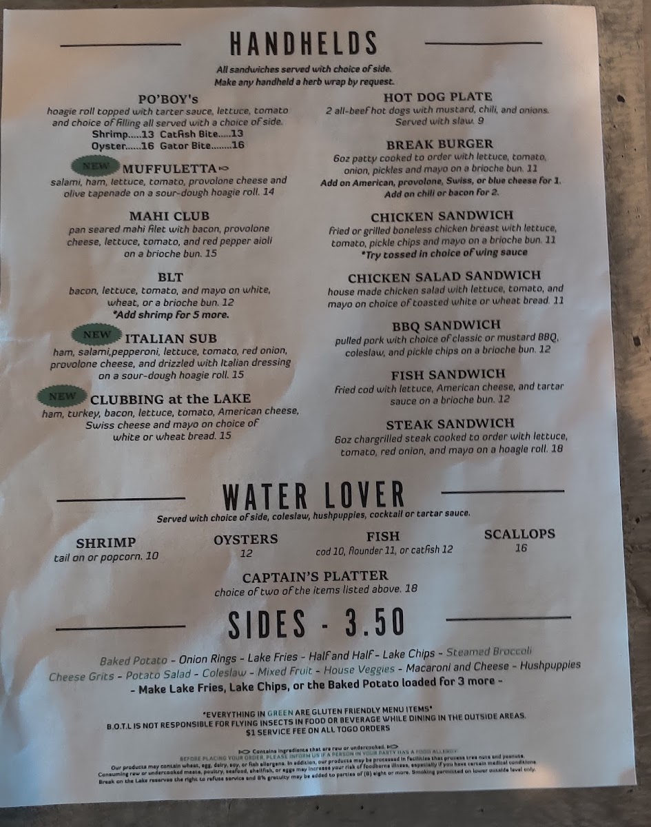 Break On The Lake Menu-6